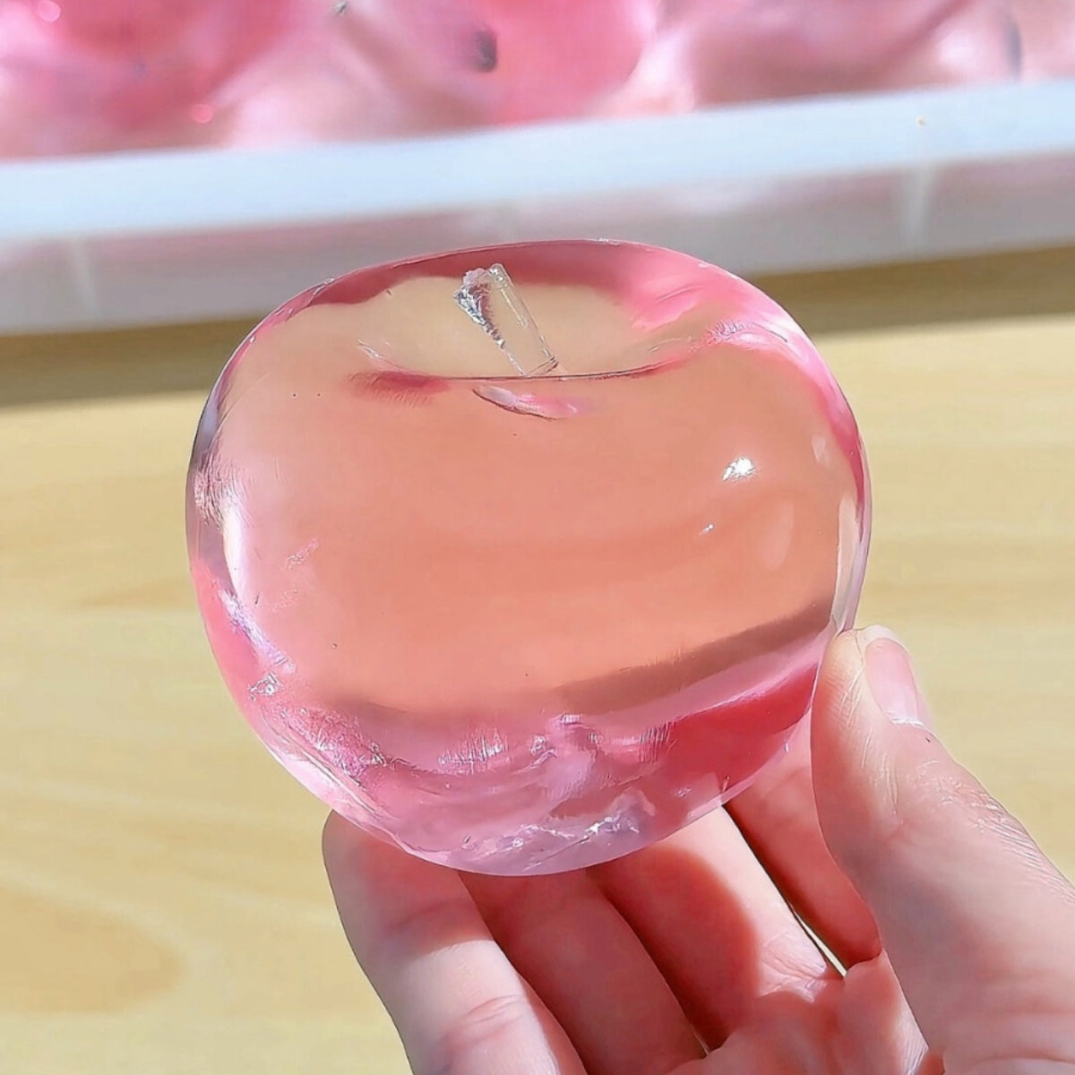 Crystal Powder Fruit Squishy Ball