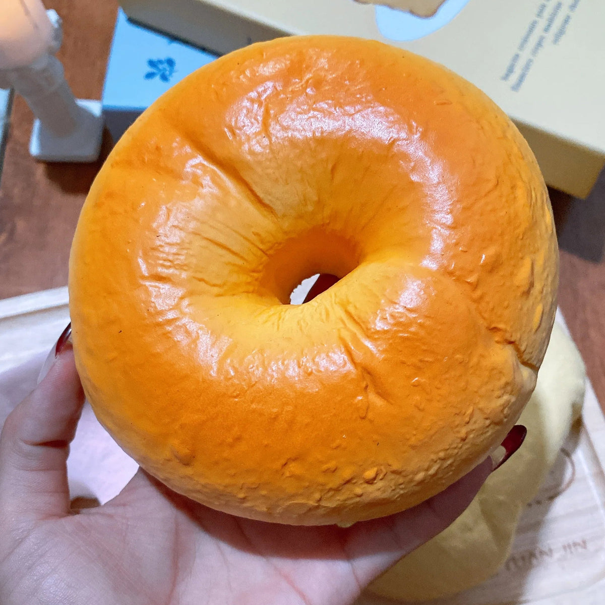 Classic New York Style Bagels Taba Squishy Toys