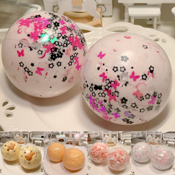 Fluffy Base Squishy Ball