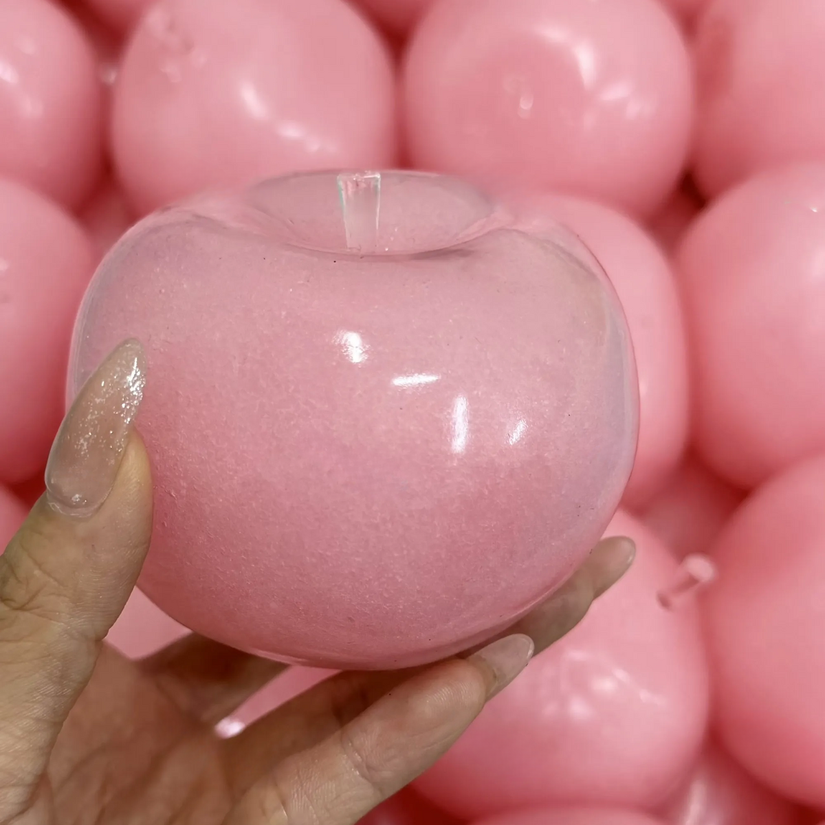 Giant Fruit Pink Ice Slush Squishy Ball