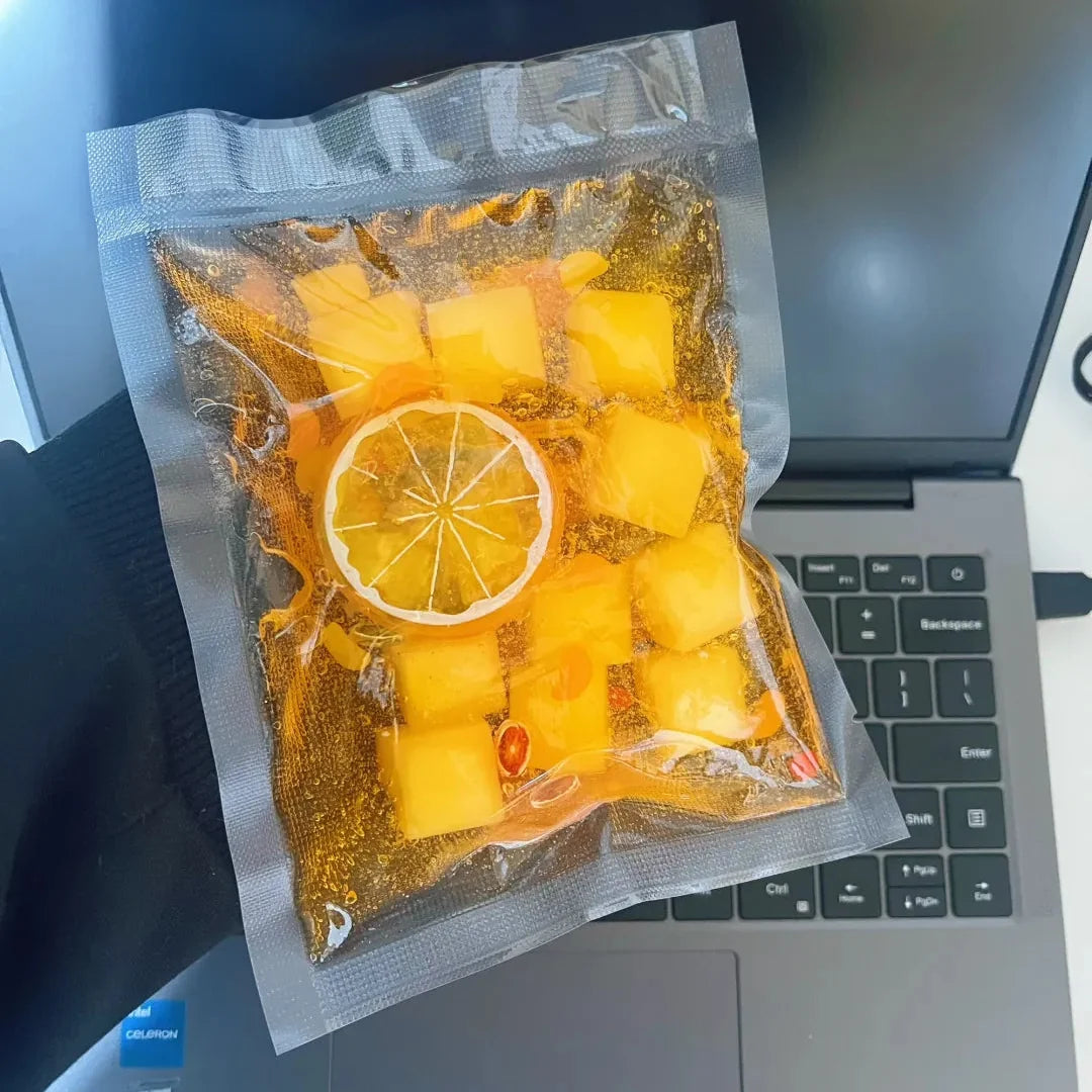 Coconut Jelly Squishy Bag