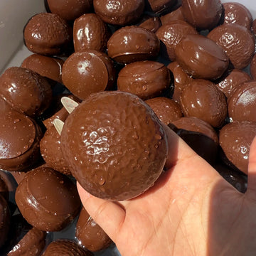 Crispy Chocolate Pie Handmade Squishy Ball