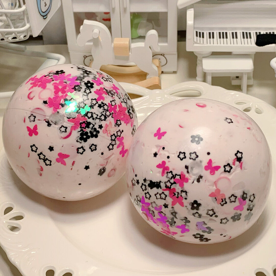 Fluffy Base Squishy Ball