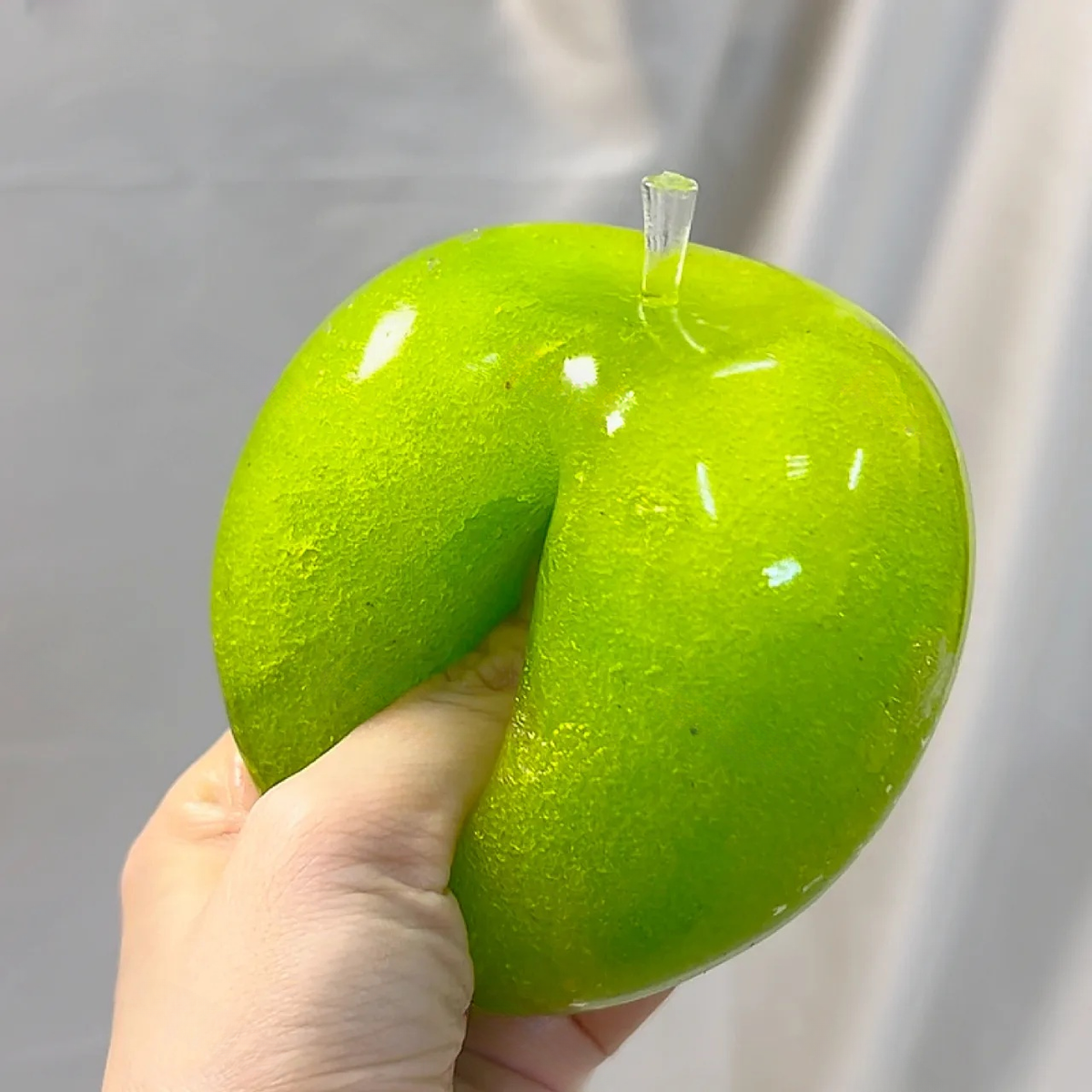 Icy Slush Green Fruit Squishy Ball