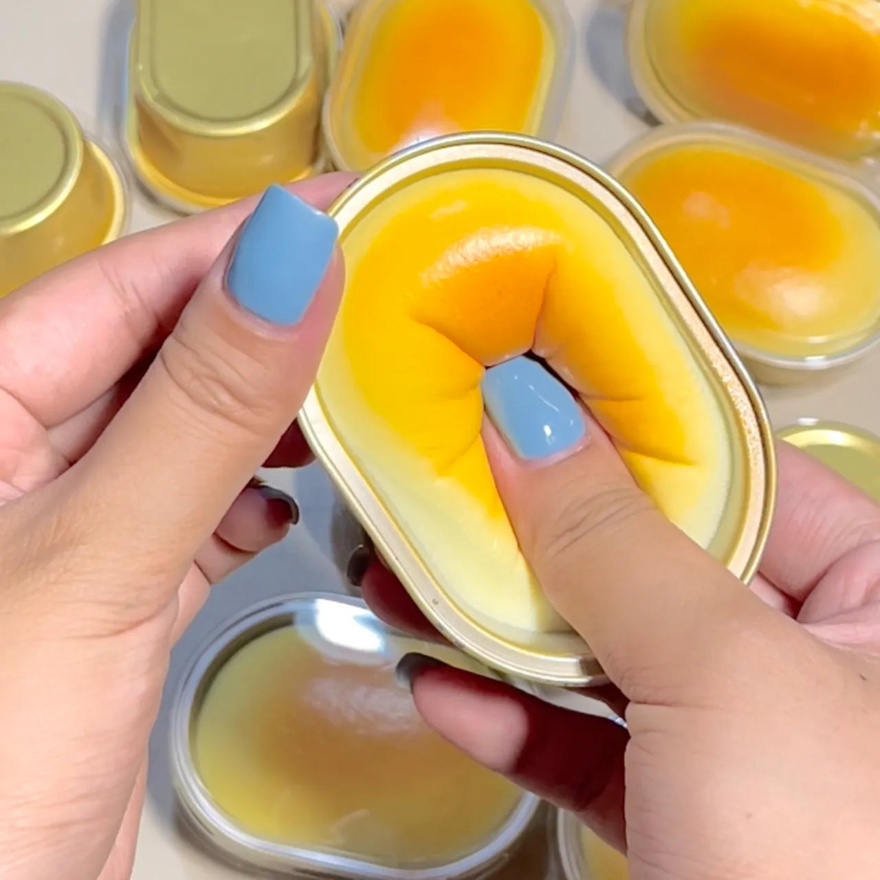 Cheesecake Slow Rising Box Squishy