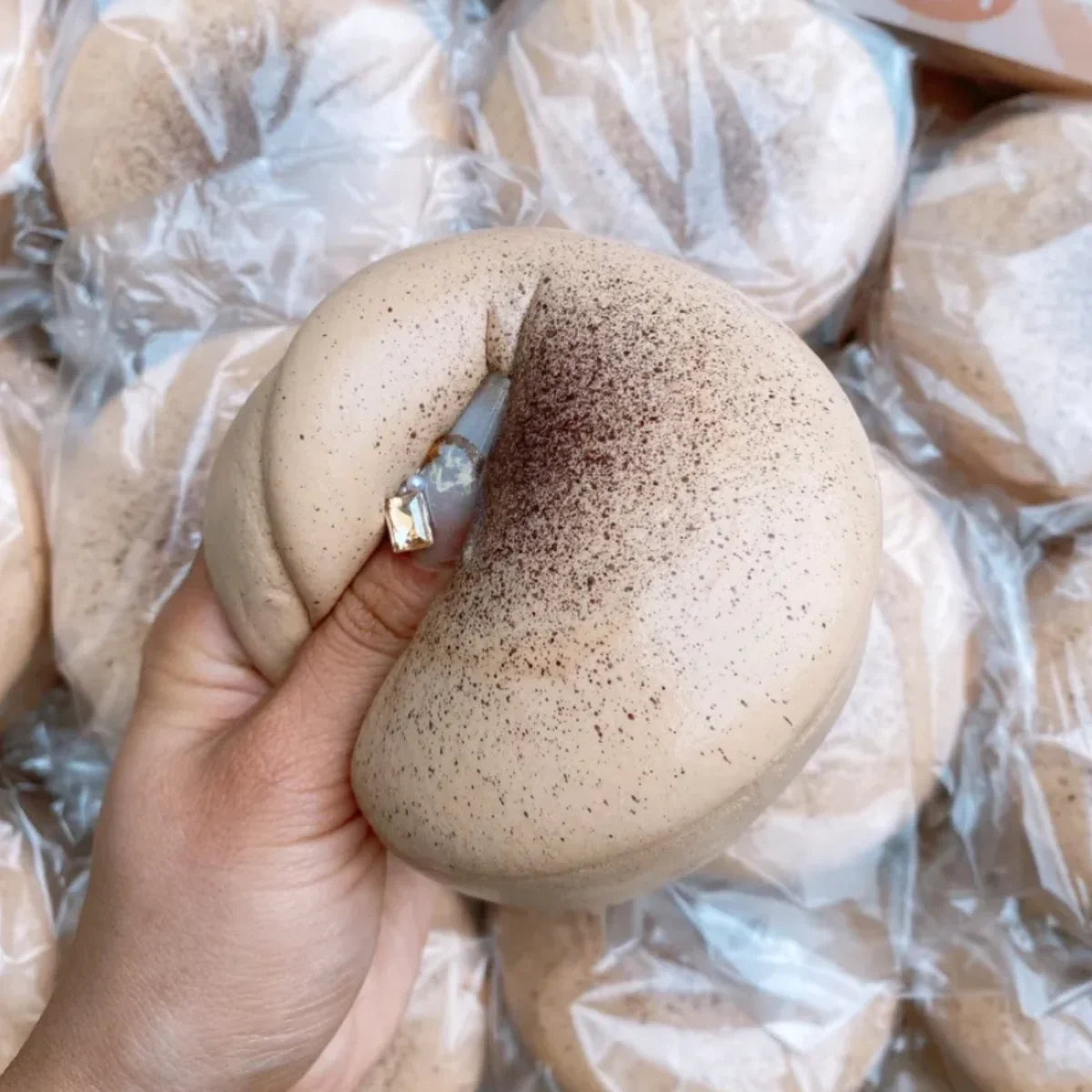 Toasted Coconut Latte Slow Rebound Squishy