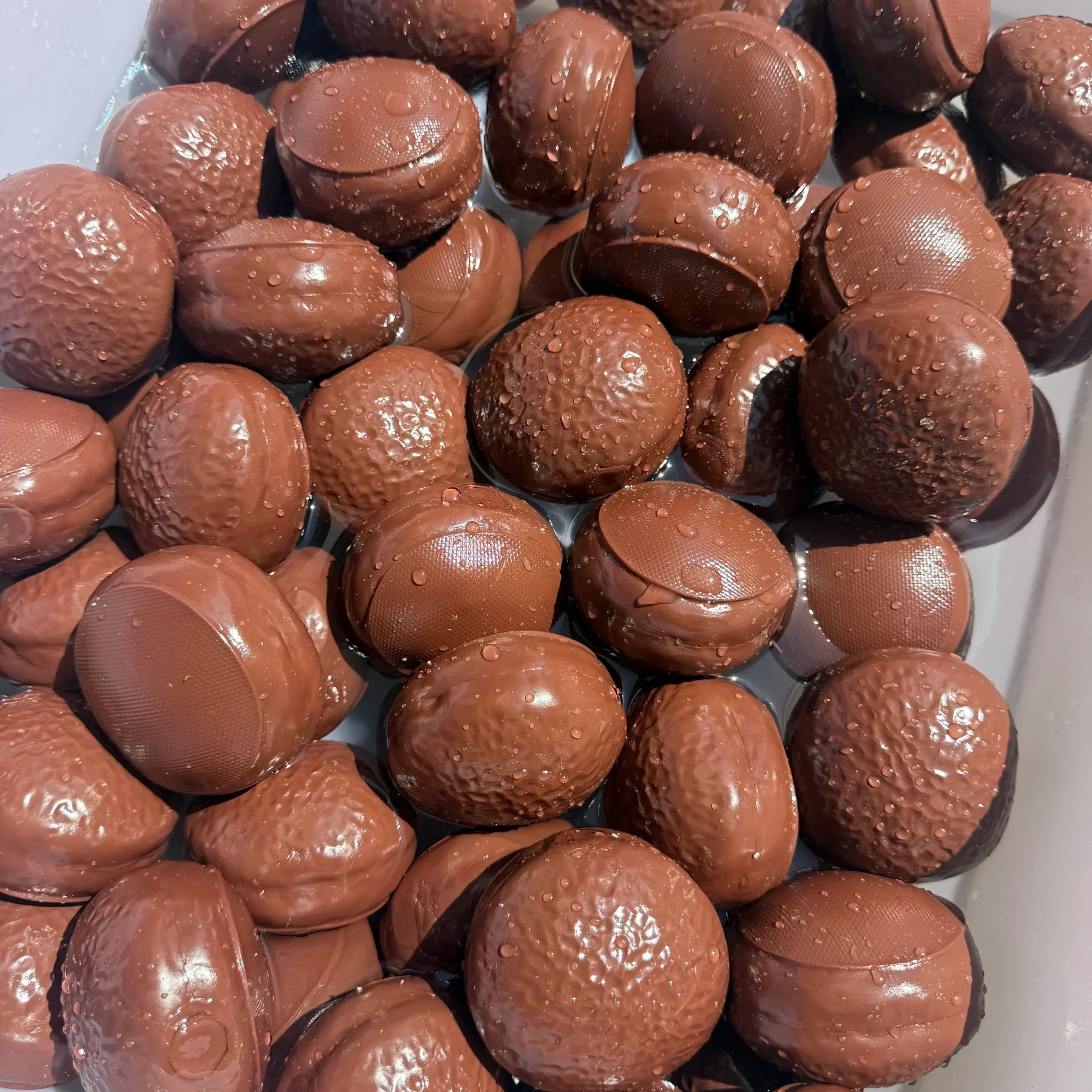 Crispy Chocolate Pie Handmade Squishy Ball