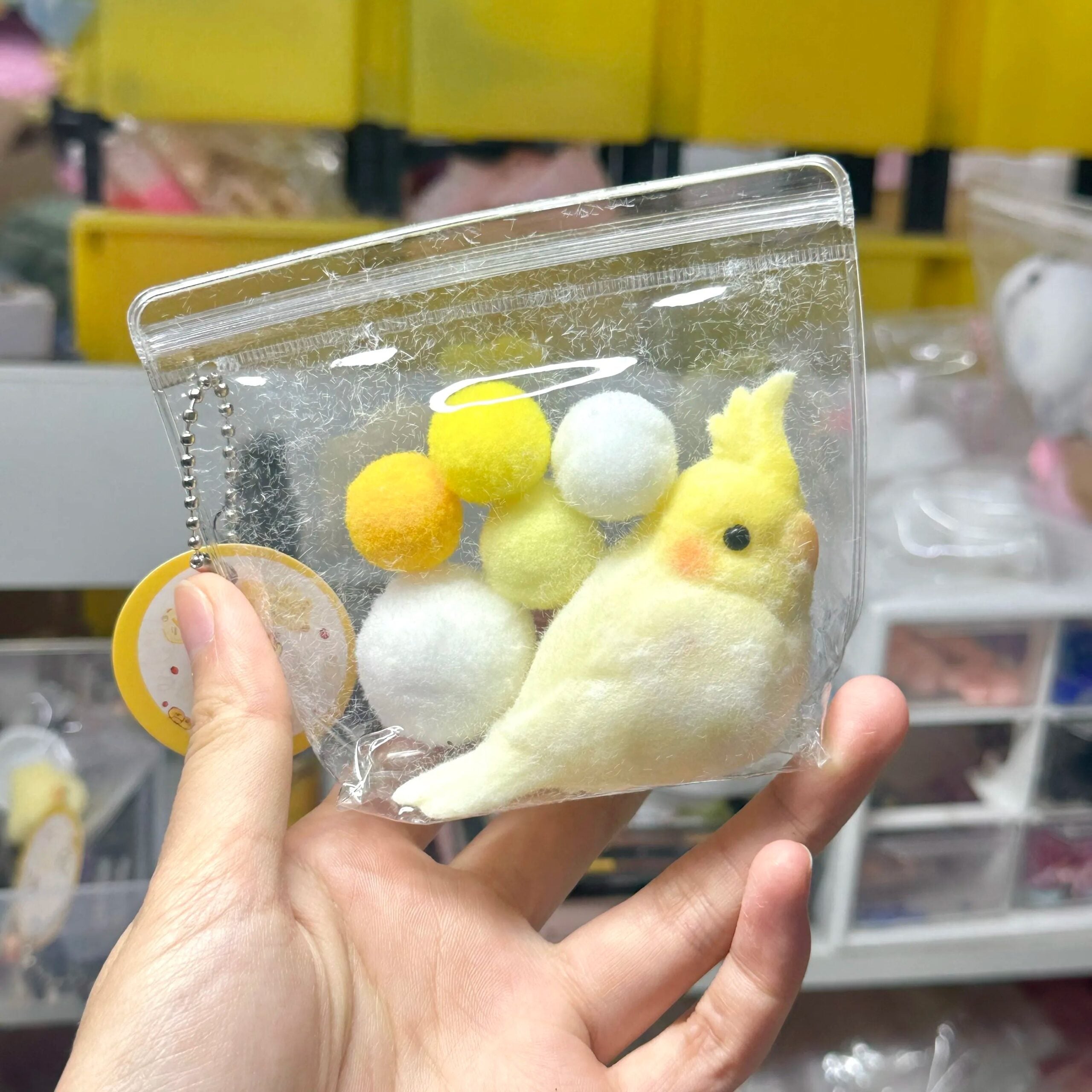 Cockatiel Bird Taba Squishy Toys