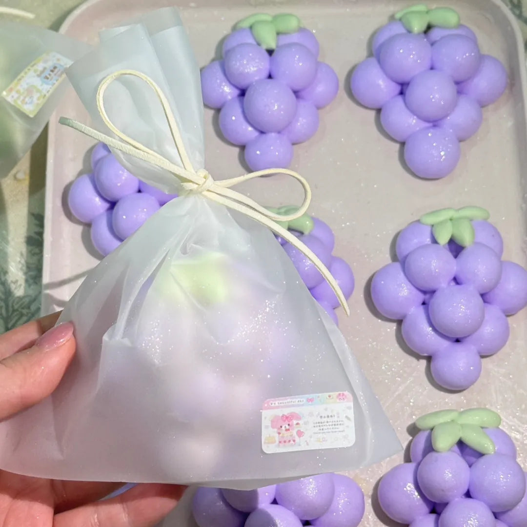 Crunchy Grape Soft-Touch Squishy Bag