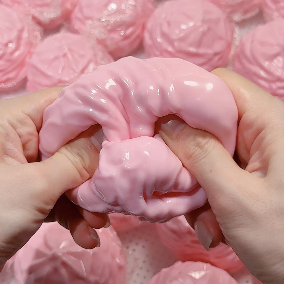 Cream Puff Squishy Ball
