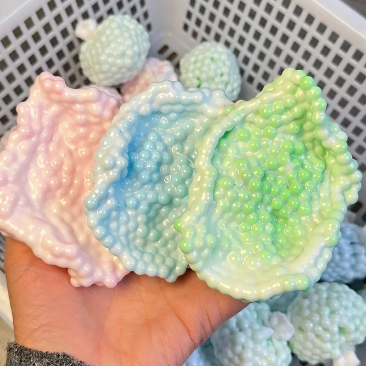 Creamy Crunch Chatter Handmade Squishy Ball