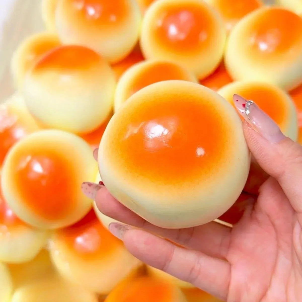 Creamy Piggy Bun Handmade Sensory Ball