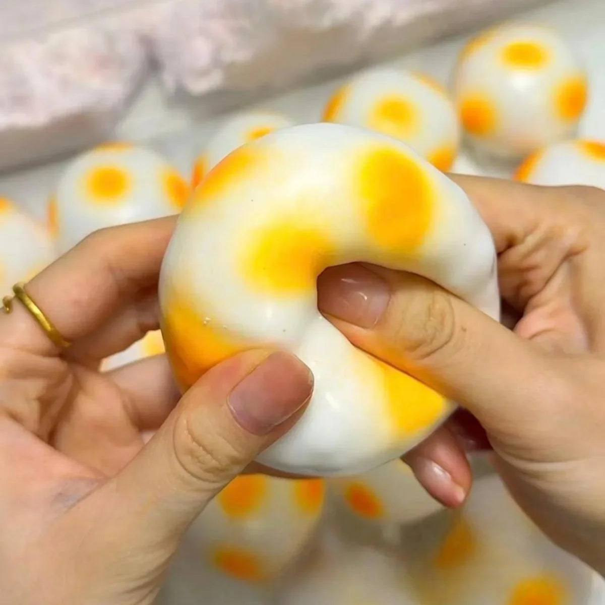 Crispy Rice Cake Handmade Sensory Ball