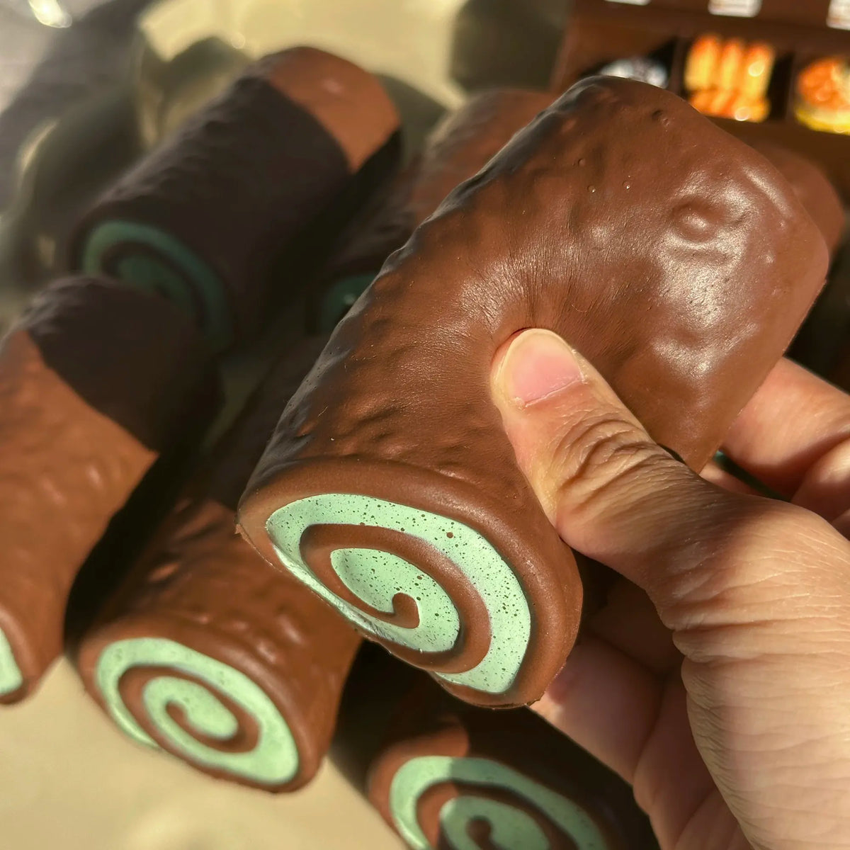 Choco Swirl Dream Squishy Toy