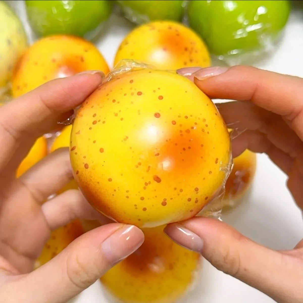 Creamy Mashed Potato Handmade Sensory Ball