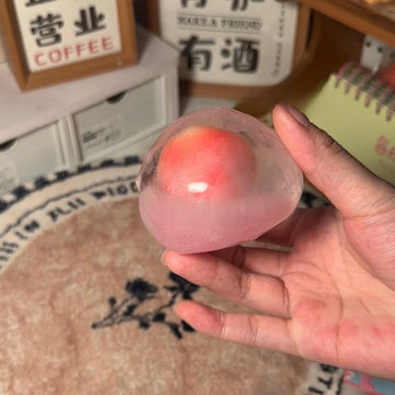 Peach Blast Ice Handmade Squishy Ball